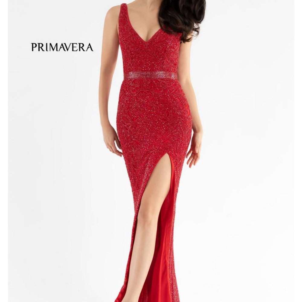 Red Evening Gown